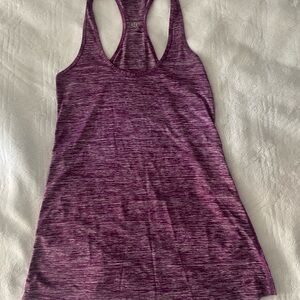 Lululemon Purple Racerback Tank Top